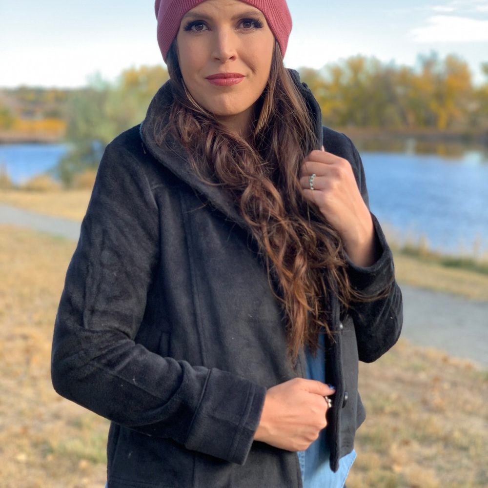 Kimberly Fleece Jacket Black